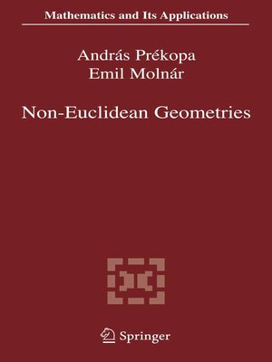 cover image of Non-Euclidean Geometries